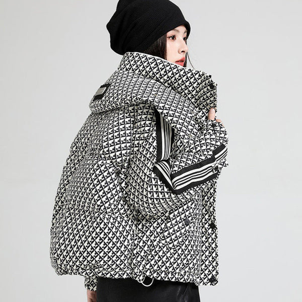 Jacket épais à large col