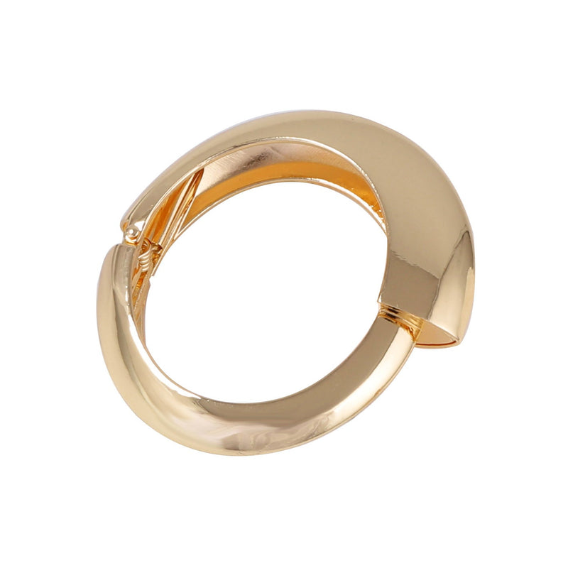 Bracelet ressort annulaire irrégulier femme