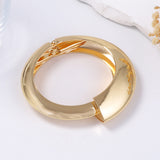 Bracelet ressort annulaire irrégulier femme