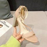 Sandales Talon Aiguille Bout Ouvert